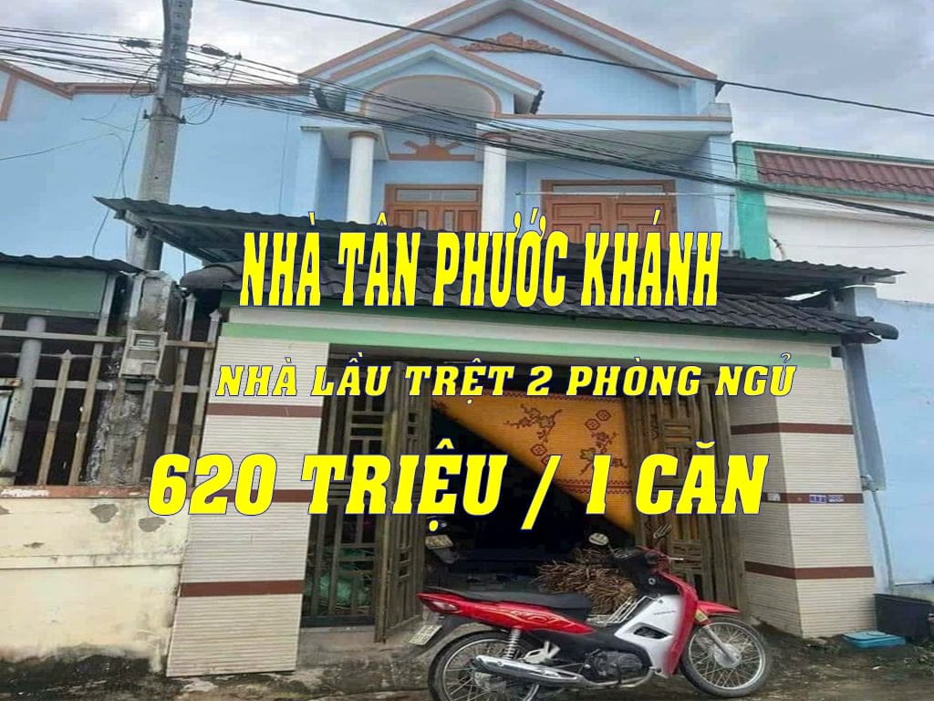 nha-lau-tret-so-chung-can-ban-gia-620 Nhà Lầu Trệt Tân Phước Khánh Tân Uyên - Cơ Hội Sở Hữu Chỉ 620 Triệu
