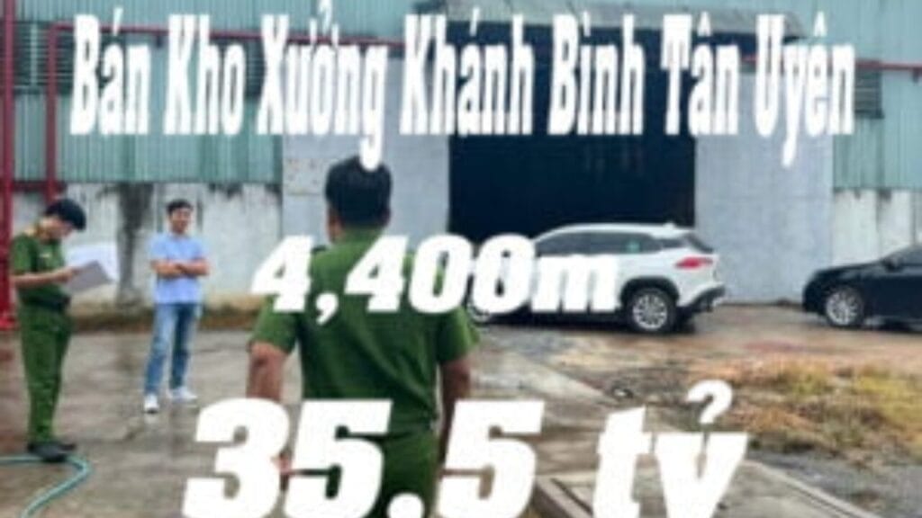 Bán Kho Xưởng Khánh Bình Tân Uyên Bán Kho Xưởng Khánh Bình Tân Uyên