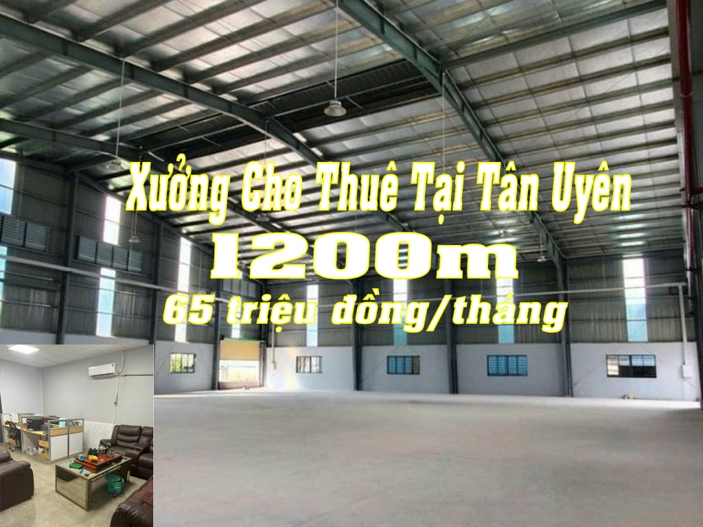 kho xuong cho thue tai tan uyen 9