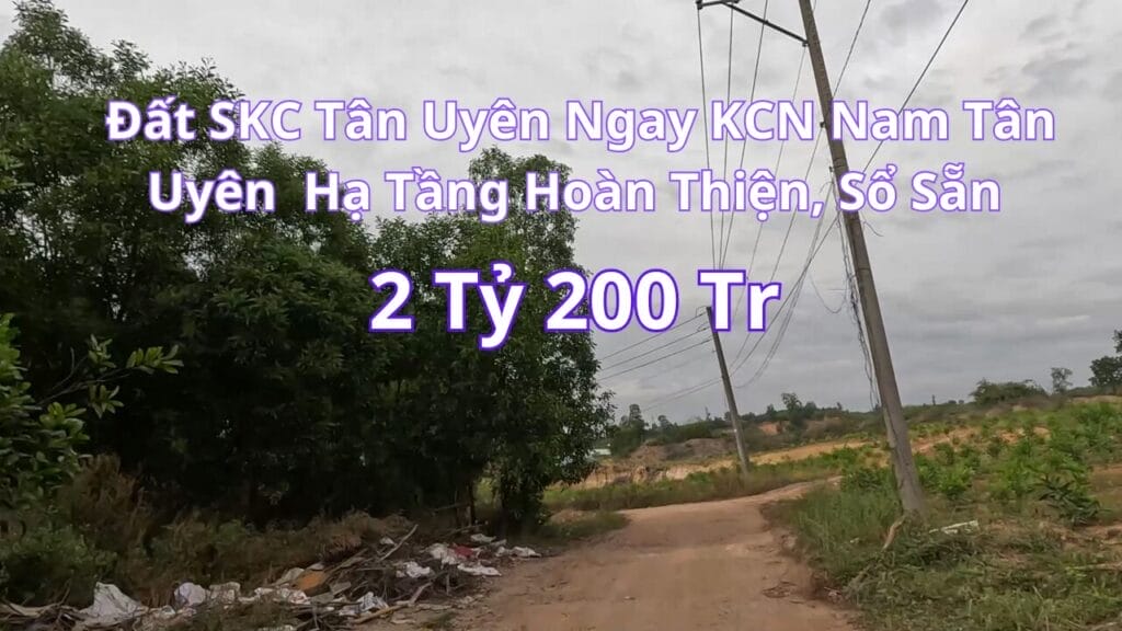 Bán Đất SKC Tân Uyên Bình Dương - Vị Trí Trong Uyên Hưng