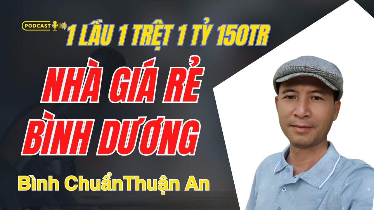 Bán Nhà Mặt Tiền Đường Bình Chuẩn 20 Thuận An - Giá Rẻ Chỉ 1.15 Tỷ