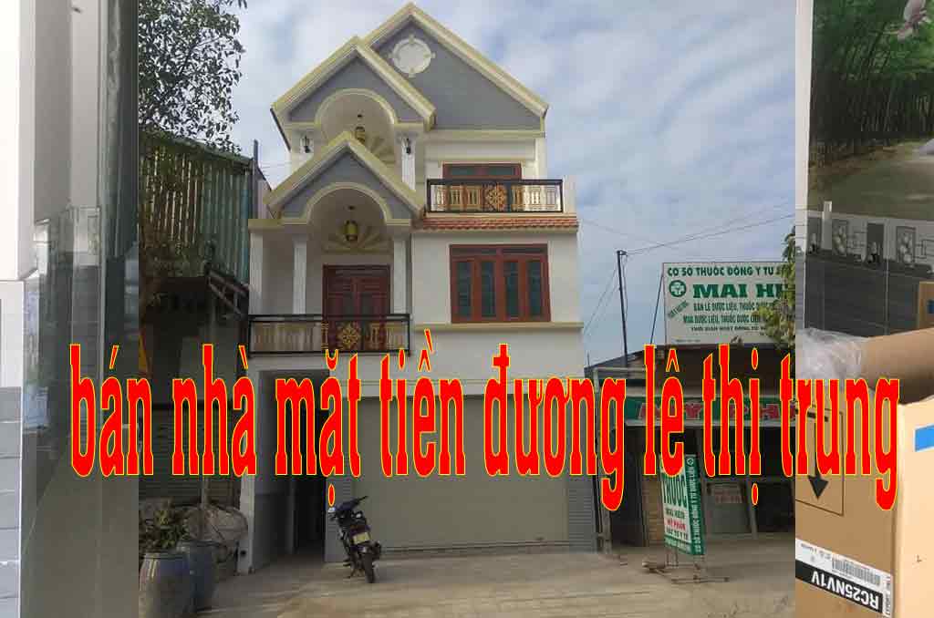 Bán Nhà Mặt Tiền Đường Lê Thị Trung - Cơ Hội Tại Thuận An