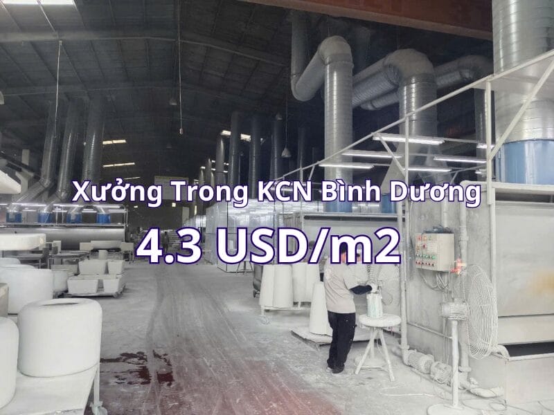 xuong-trong-kcn-binh-duong Cho Thuê Xưởng Trong KCN Bình Dương, Giá 4.3 USD/m2