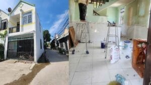 Nhà giá rẻ cho công nhân ở Bình Dương giá 900 Tại Tân Phước Khánh