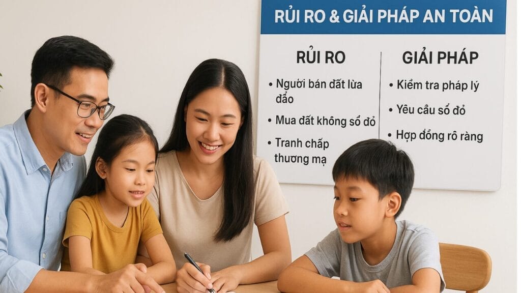 Mua nhà không có sổ đỏ có nên không? Rủi ro & giải pháp an toàn
